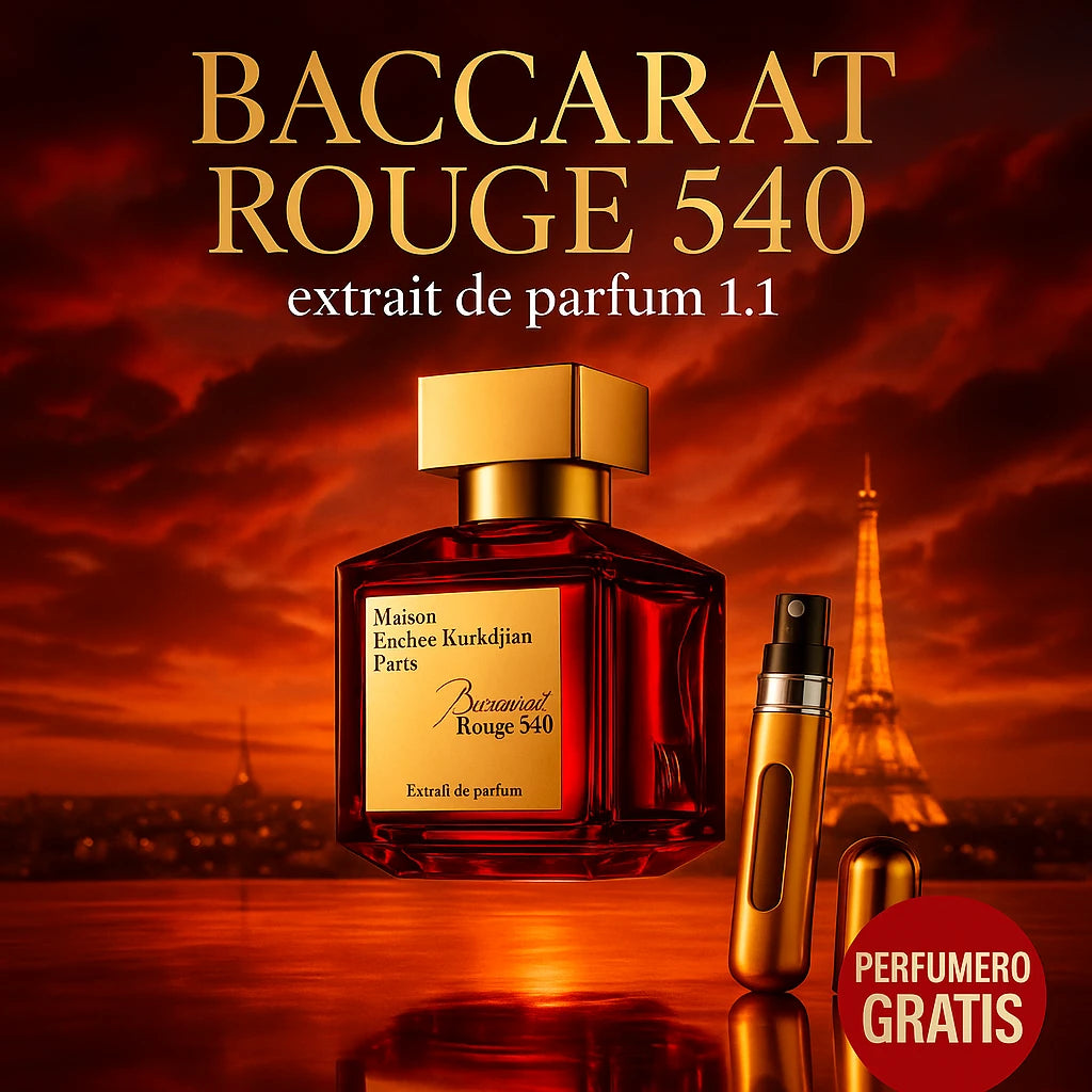 BACCARAT ROUGE + Atomizador GRATIS - 80ml Unisex 🔥