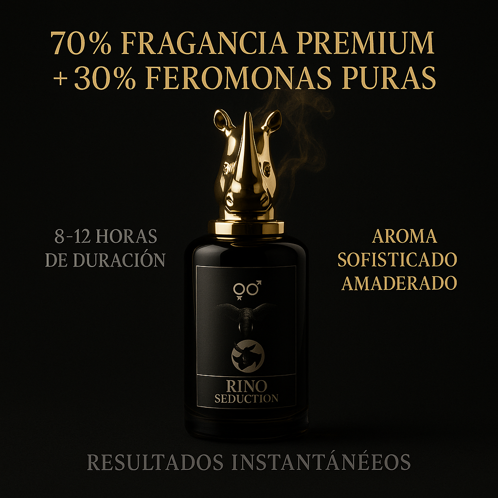 PERFUME RINO SEDUCTION (30% FEROMONAS)💘🔥 - ENVÍO GRATIS
